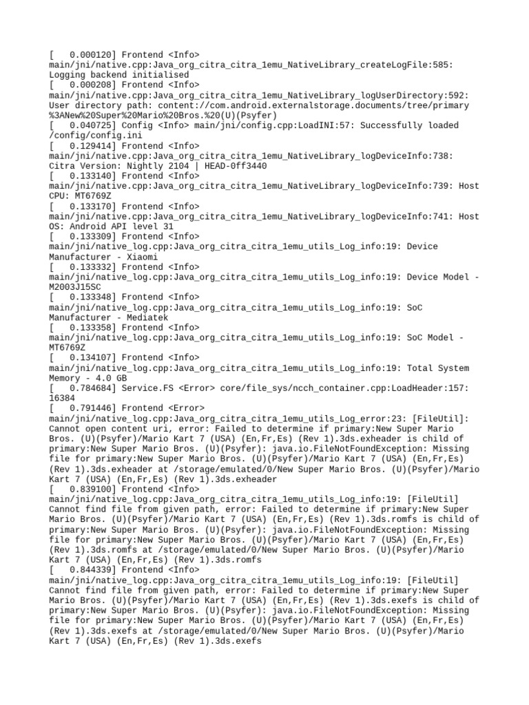 Citra Log | PDF