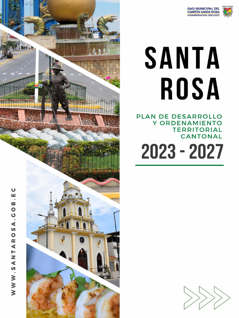PDOT Santa Rosa - Fase Preparatoria | PDF