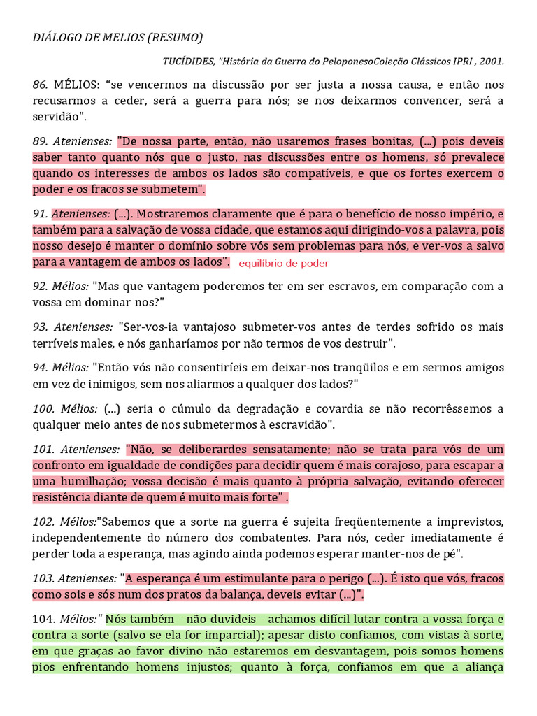 Dialogo Dos Melios | PDF