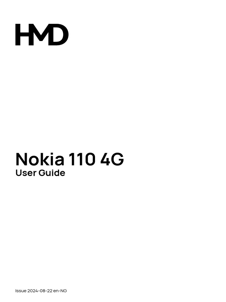 User Guide Nokia 110 4g User Guide | PDF