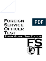 Foreign Service Officer Test - Study Guide 3rd Edition