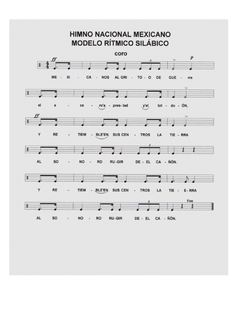 Modelo Ritmico | PDF