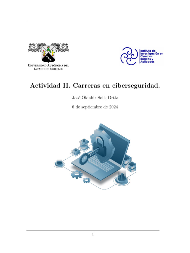 Carreras en Ciberseguridad: Formación y Oportunidades | PDF | La ...