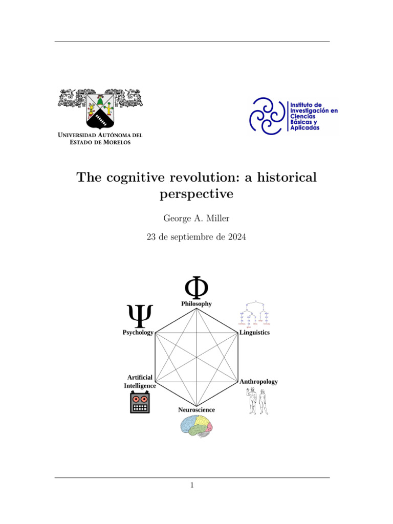 The Cognitive Revolution - A Historical Perspective | PDF | Cognitive ...