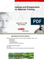 1of2 - Adhesives Coatings and Encapsulants Product Training Aug 28 2008