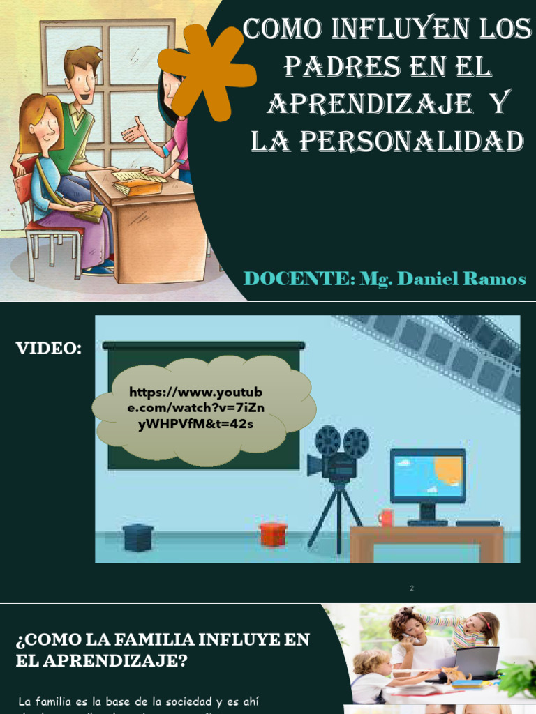 Como Influyen Los Padres en El Aprendizaje y | PDF