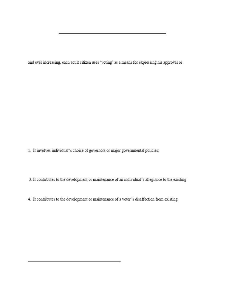Voting Behaviour in India and Its Determinants Lecture 3 | PDF | Voting ...