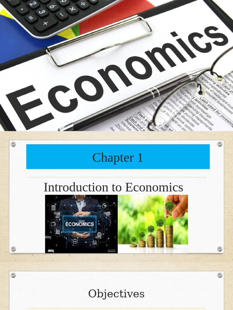 Chapter 1 - Introduction To Economics | PDF