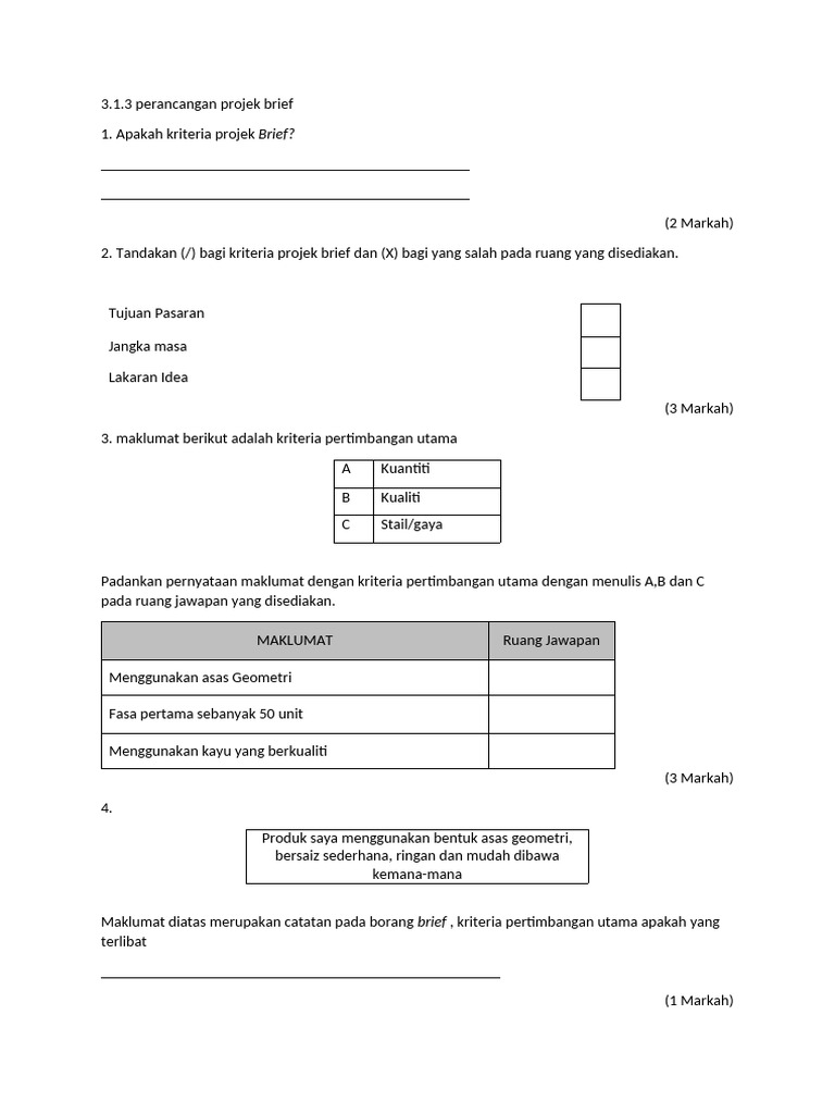 Soalan RBT | PDF
