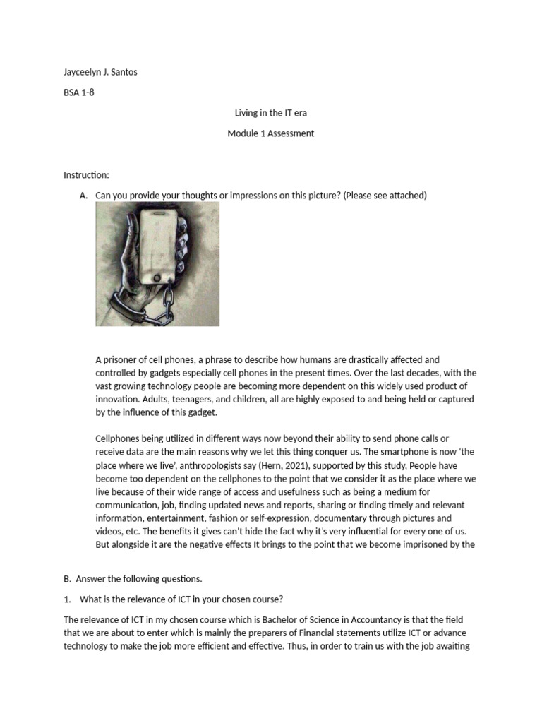 Module 1 Assesment | PDF