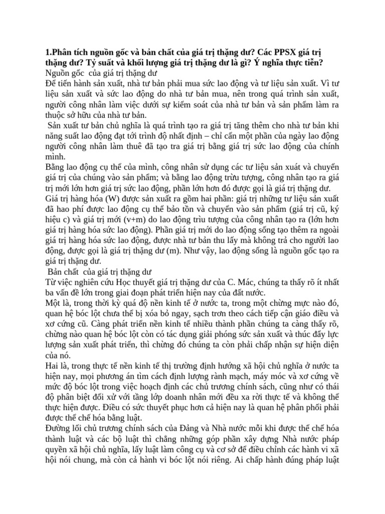BT Chương 3 | PDF