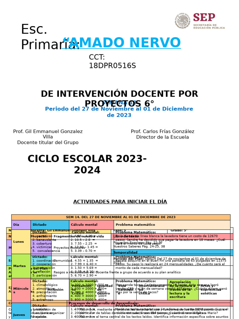 Proyecto Fragmentos de Nuestra Vida | PDF