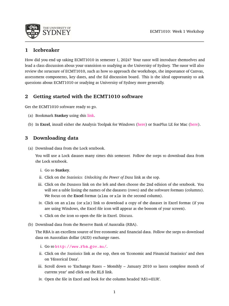 Workshop 1 1 intro to statistics pdf