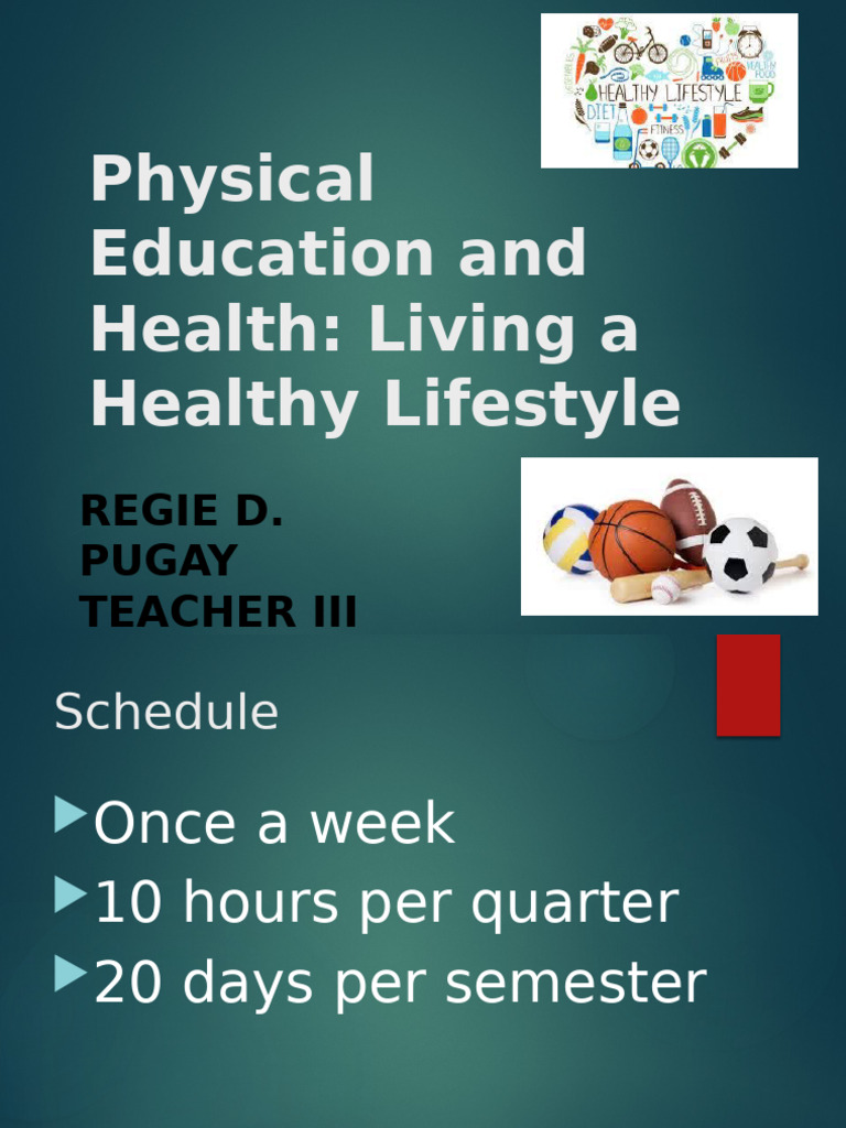 Healthy Lifestyle Through Physical Education | PDF | Physical Fitness ...