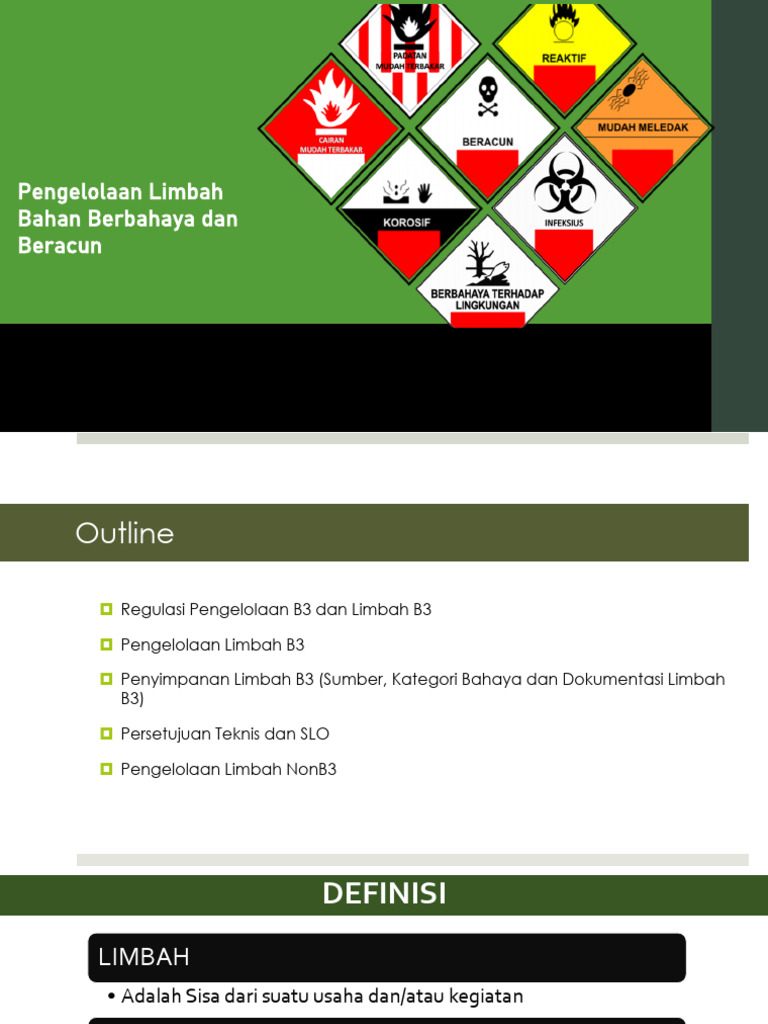 1 Pengelolaan Limbah B3 | PDF