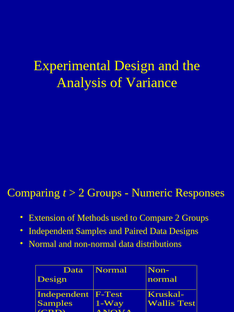 Expdesign | PDF