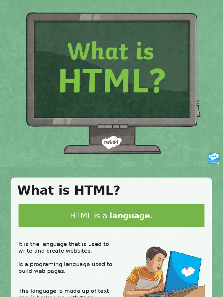 Us2 A 20 What Is HTML Powerpoint Ver 2 | PDF