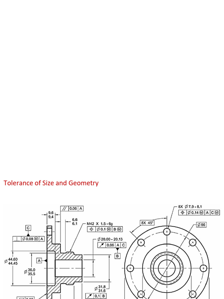 2.1. Geometric Forms and Tolerances | PDF