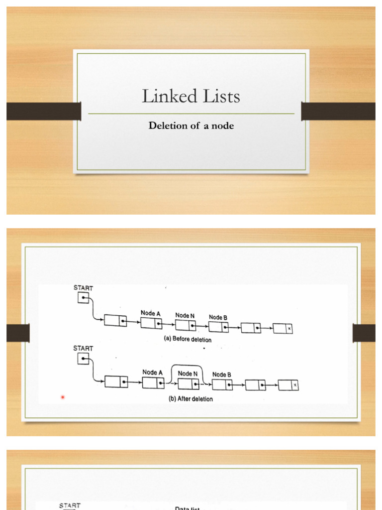11 Linked List Deletion of Node | PDF