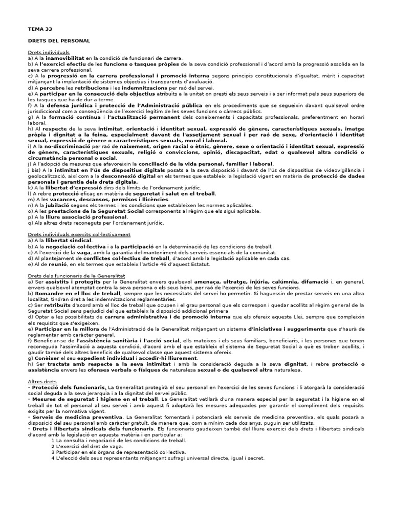Tema 33 | PDF | Government Of Spain | Government