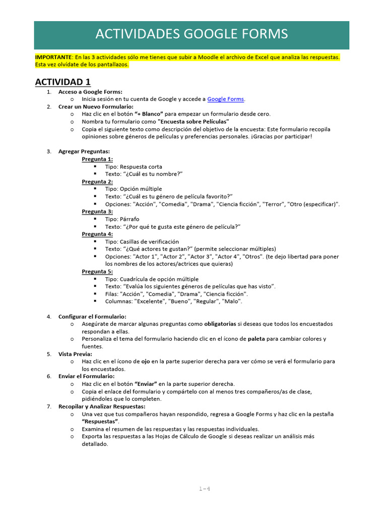 Activ FORMS | PDF