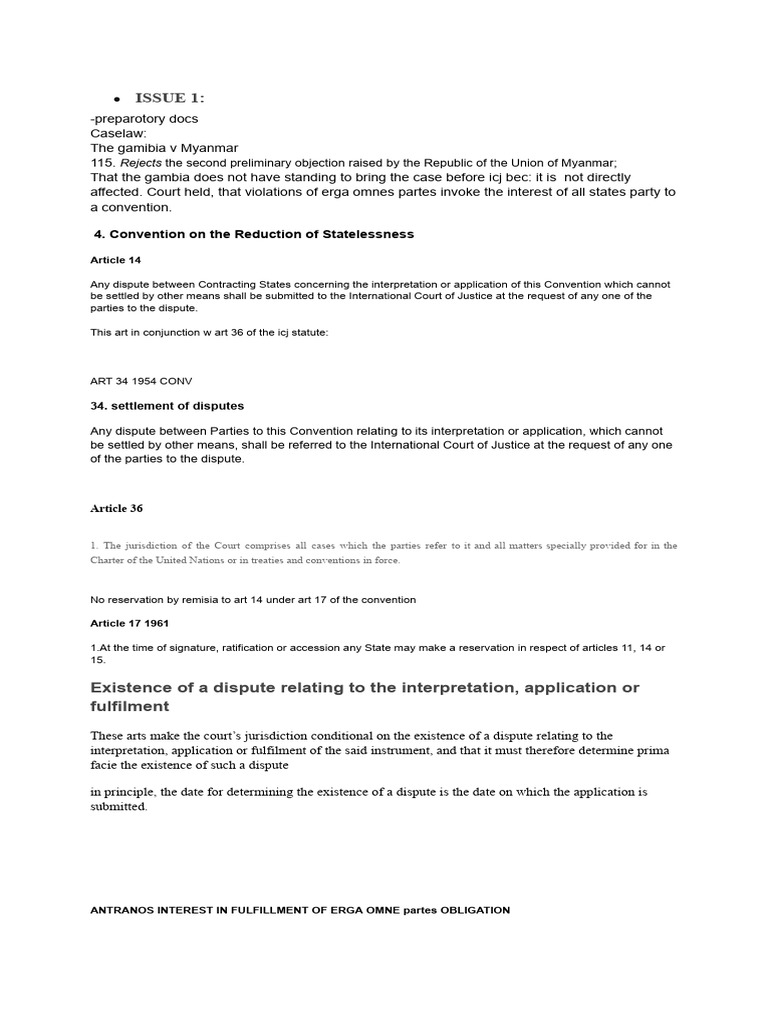 Applicant Jess | PDF | Treaty | Law