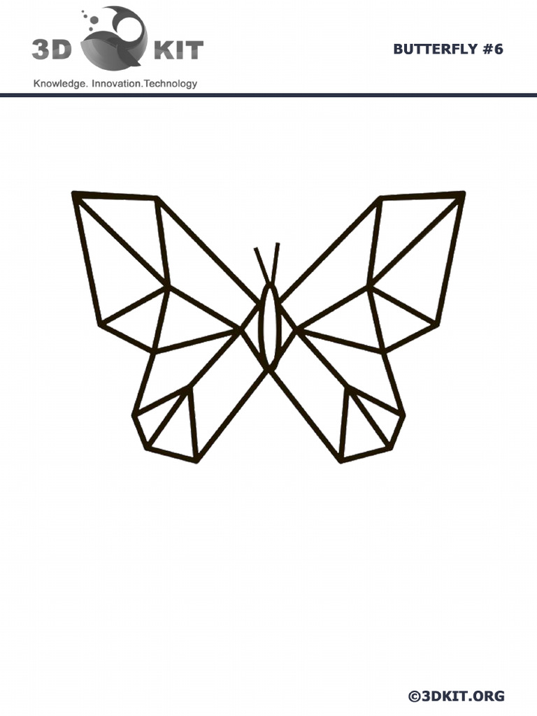 008 Butterfly 06 Template | PDF