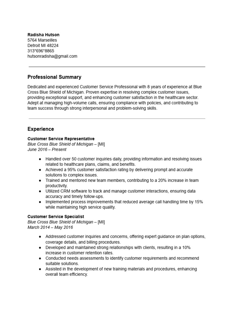 Radisha HResume | PDF