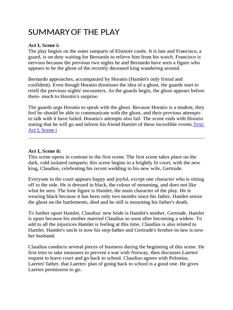 hamlet__scene_by_scene_summary PDF