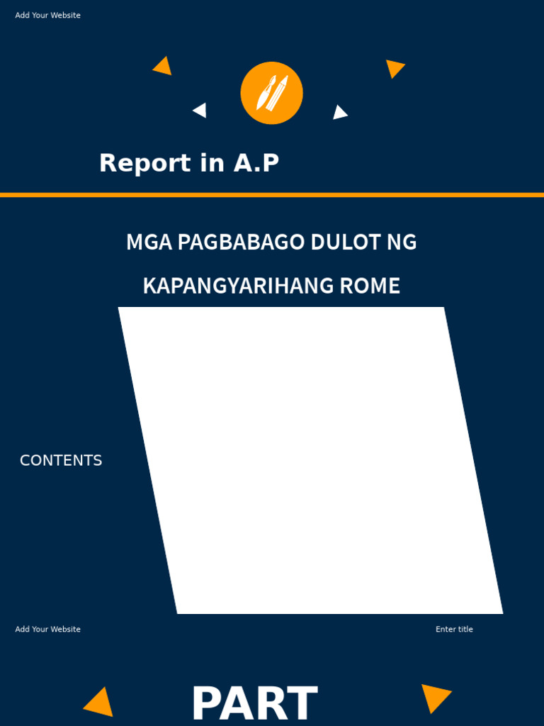 Simple Cool Blue Report-WPS Office | PDF