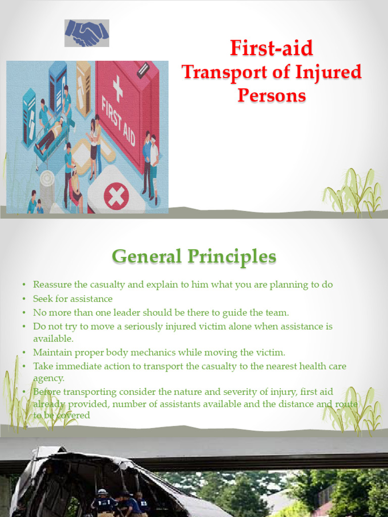 Transport of Injured-1 | PDF