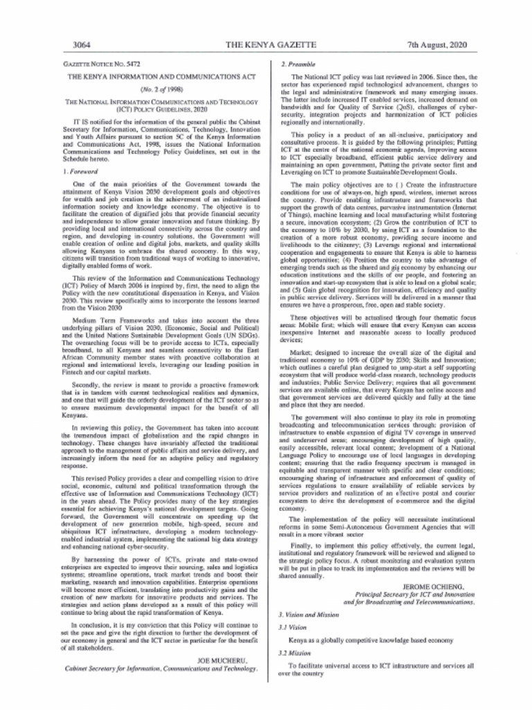 NationalICTPolicyGuidelines2020 PDF