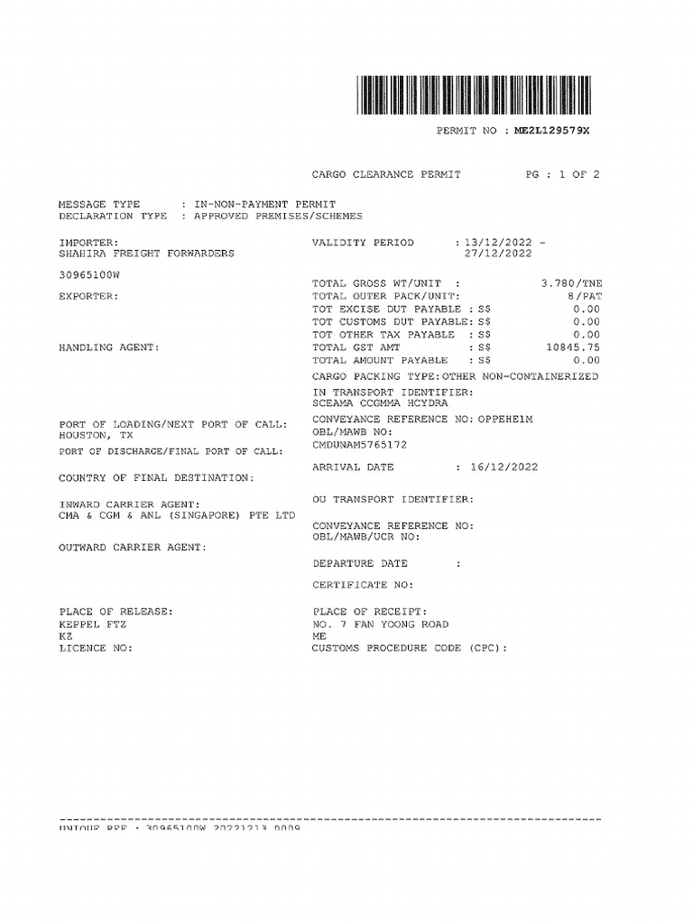 PERMIT | PDF