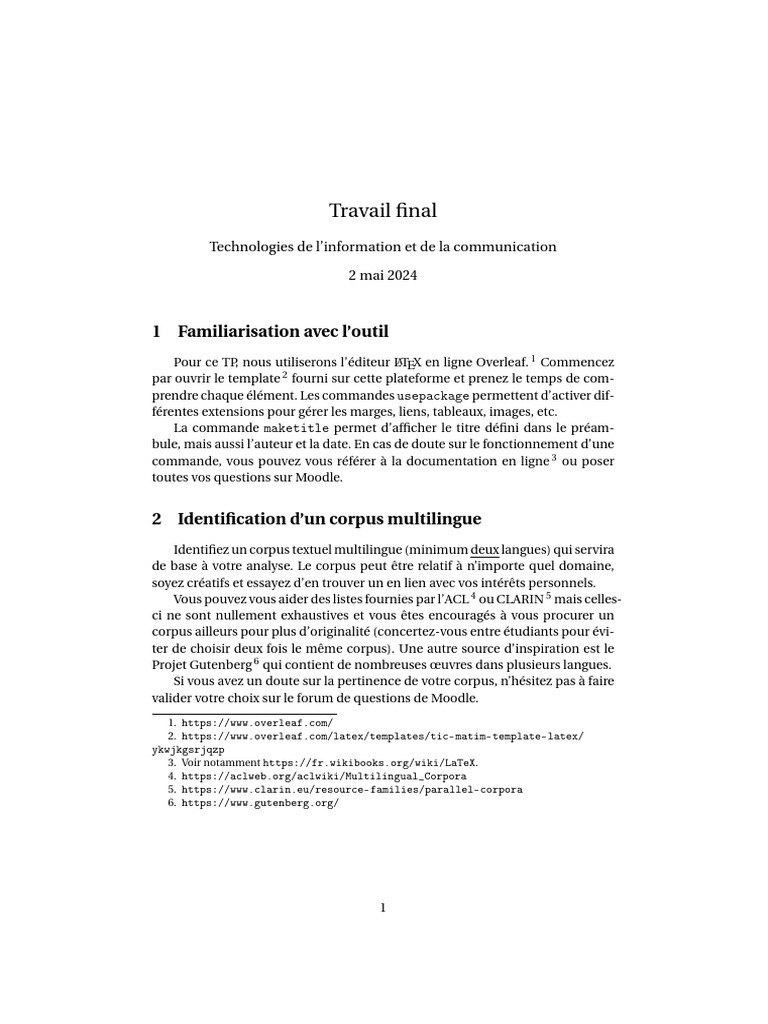 TP Tic 2024 | PDF