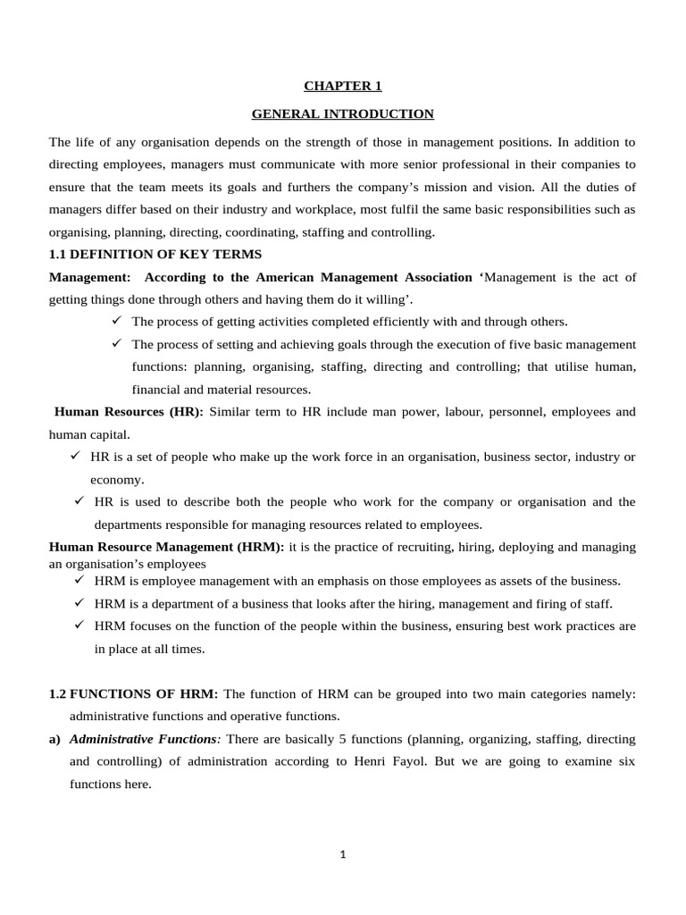 Intro to the mgt of human resources i 2021 pdf