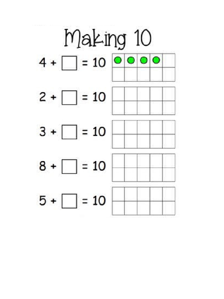 Addition Booklet Pdf