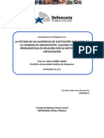 La Víctima en Las Audiencias de Sustitución y Remisión de La Condena de Adolescentes. Algunas Cuestiones Problemáticas en Relación Con Su Notificación y Participación