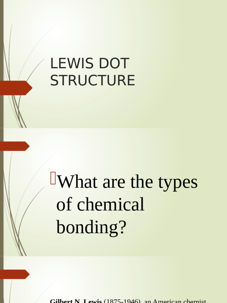03.lewis Dot Structure | PDF