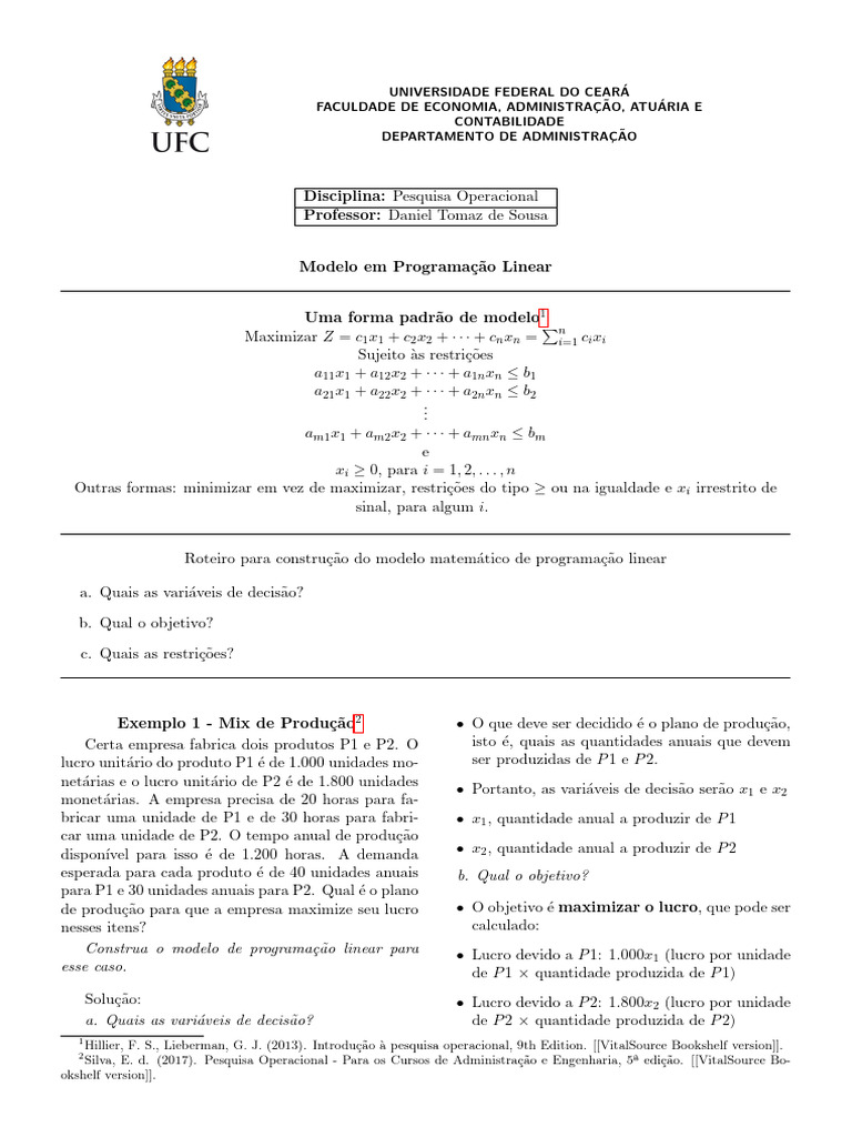 02 - Modelo Geral e Exemplo de PPL | PDF