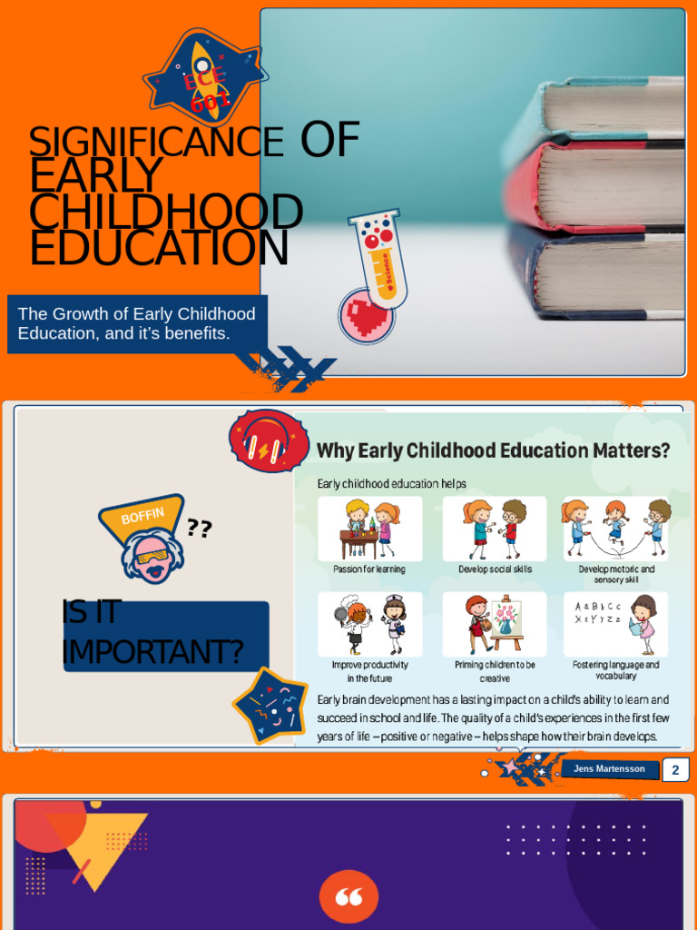 Learning in Early Childhood Education | PDF
