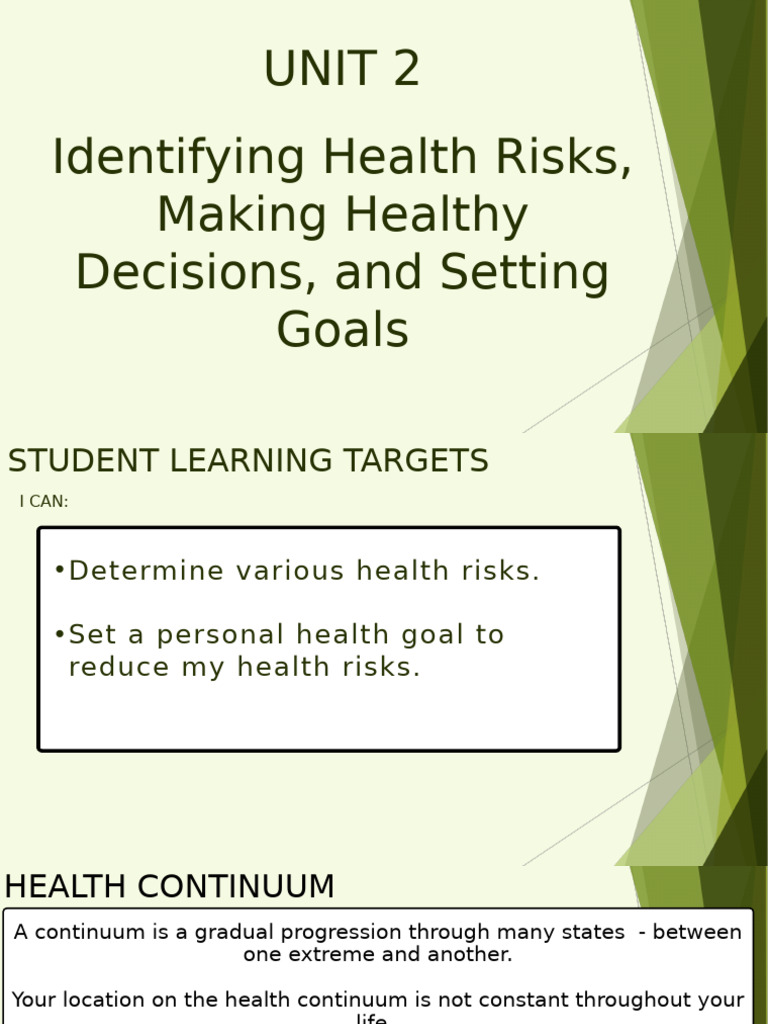 UNIT+2+ Risks+and+Decision MakingPPT | PDF