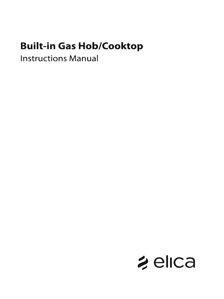 Hob Instruction Manual | PDF