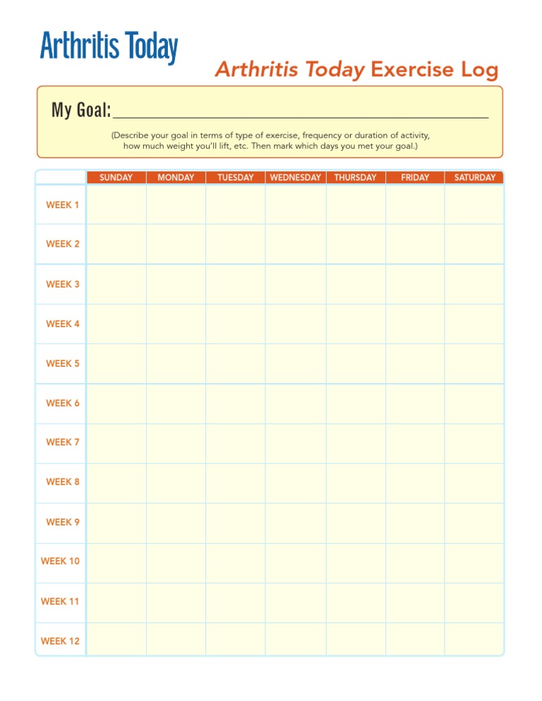 Exercise Log | PDF