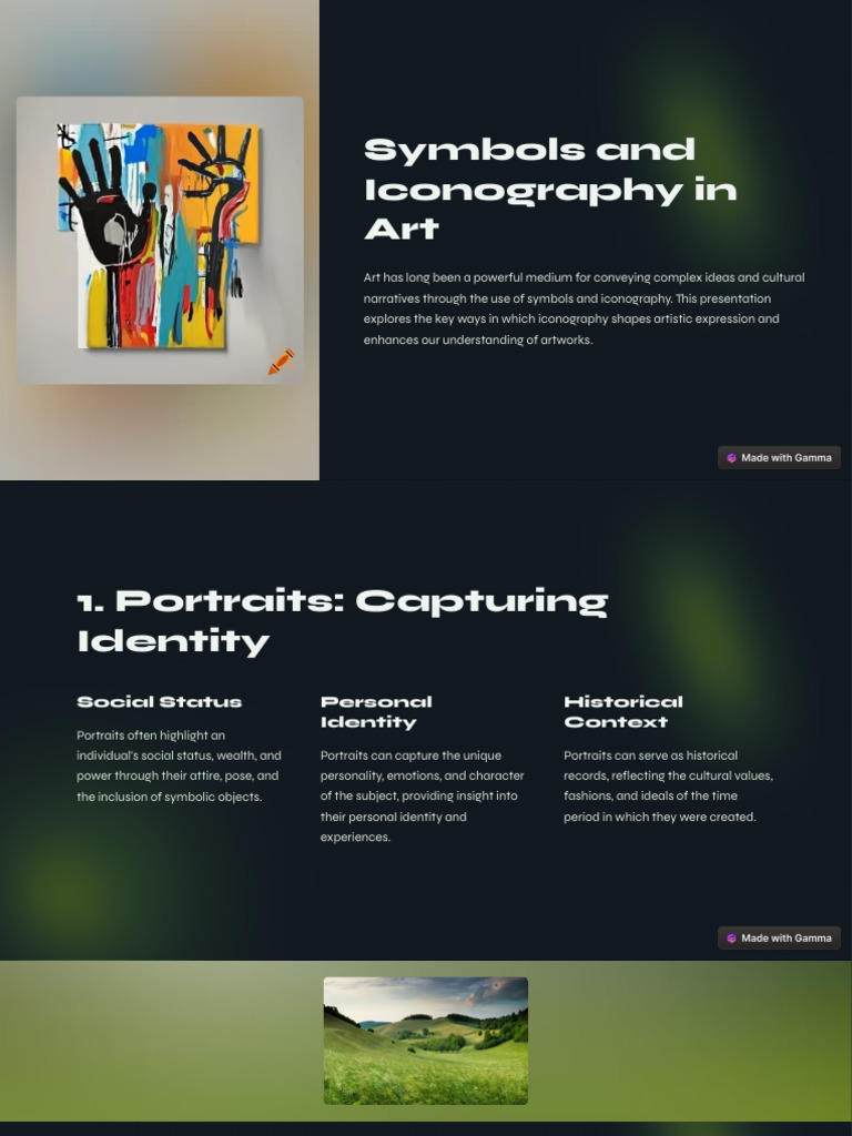 Symbols and Iconography in Art | PDF