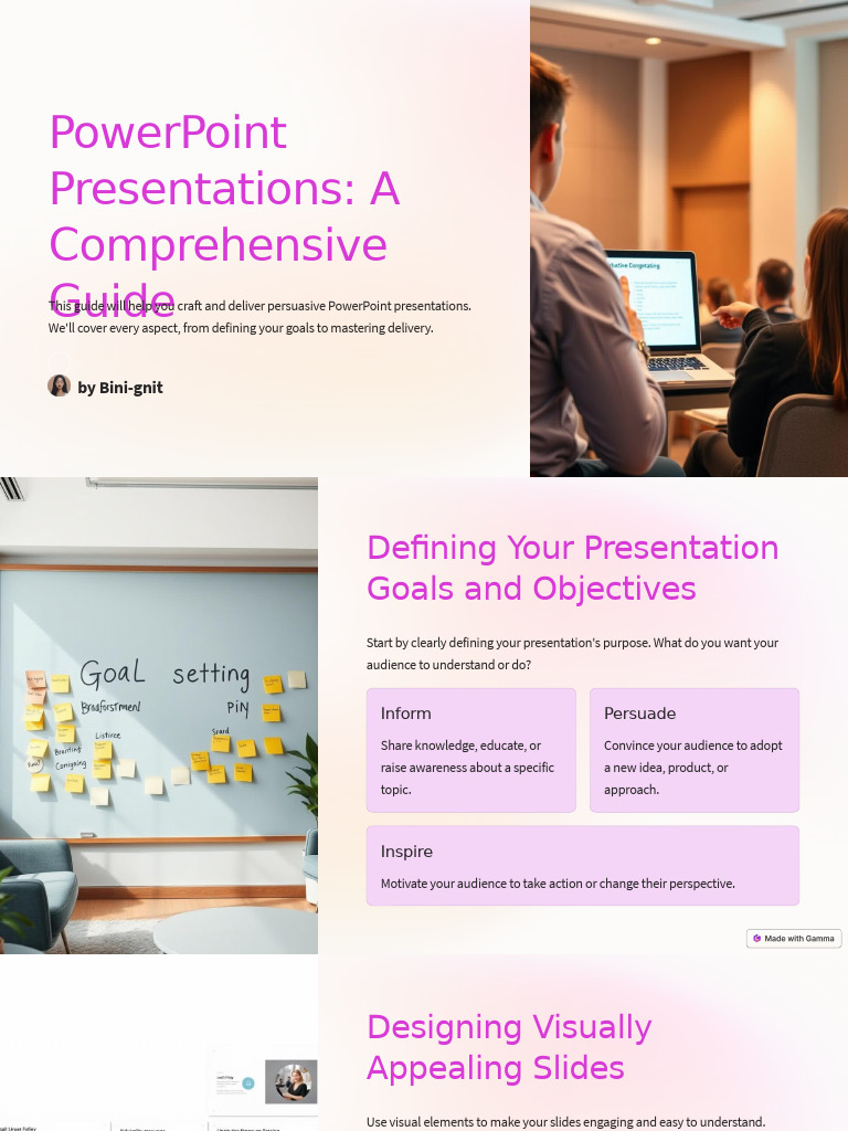 PowerPoint Presentations A Comprehensive Guide | PDF