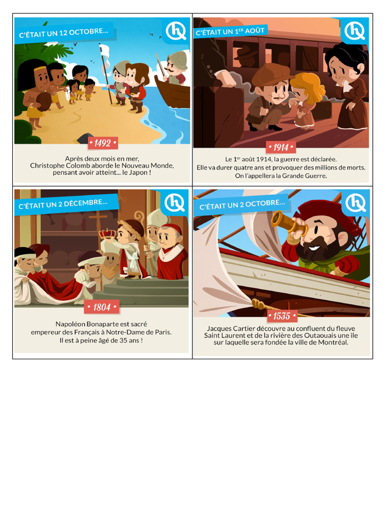 Quelle Histoire Frise Chrono Pdf