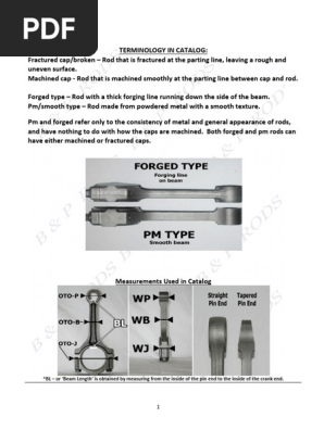 BP Rods Catalog | PDF