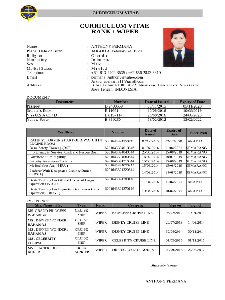 Antony Permana | PDF