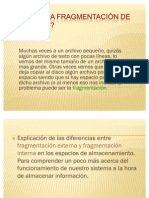 Fragmentacion de Archivos, Que Puede Ocasionar, Como Corrige La Herramienta de Windows y or de Disco