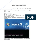 Installasi Linux CentOS 5